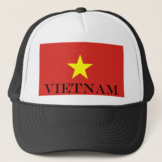 Vietnamesischer Star Truckerkappe (Vorderseite)