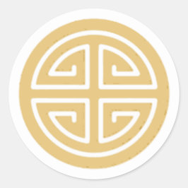 Vietnamesischer Sticker für den Gold-Wohlstand