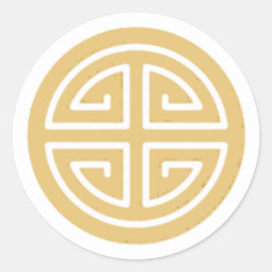 Vietnamesischer Sticker für den Gold-Wohlstand