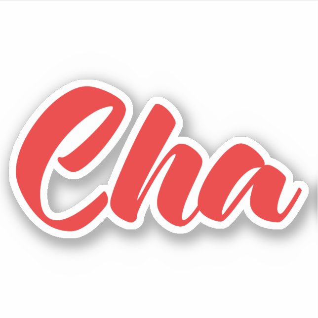 Vietnamesischer Vater - Cha ~ TietetVivimont Langu Aufkleber (Vorderseite)