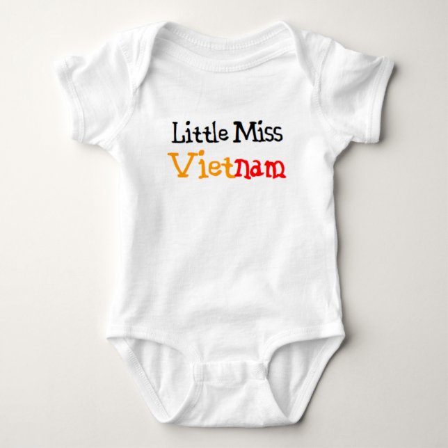 vietnamesisches Kleingeld Baby Strampler (Vorderseite)