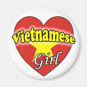 Vietnamesisches Mädchen Magnet