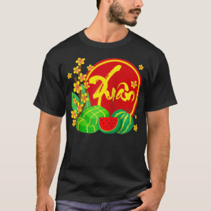 Vietnamesisches Neujahrsdekoration 2022 Xuan Chuc  T-Shirt