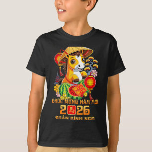 Vietnamesisches Neujahrsfest Chuc Mung Nam Moi 202 T-Shirt