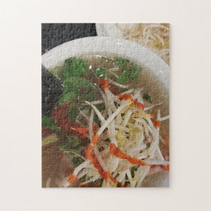 Vietnamesisches Pho Beef Noodle Soup Food Jigsaw P Puzzle