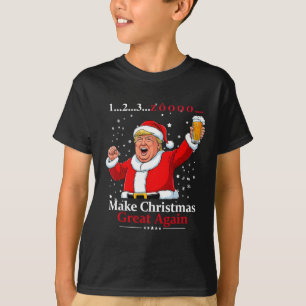 Vietnamesisches Weihnachtsbäer-Party Trump Christm T-Shirt