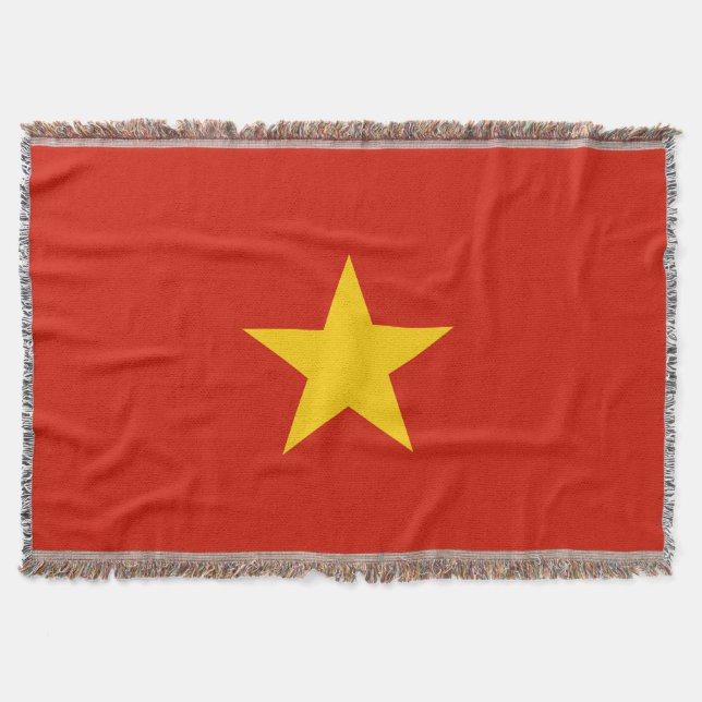 Vietnamflagge Decke (Vorderseite)