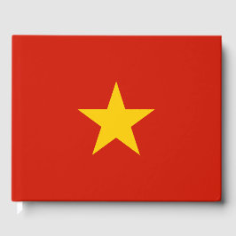 Vietnamflagge Gästebuch