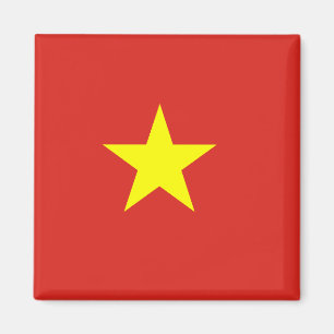 Vietnamflagge Magnet