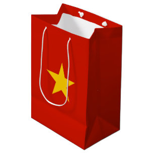 Vietnamflagge Mittlere Geschenktüte