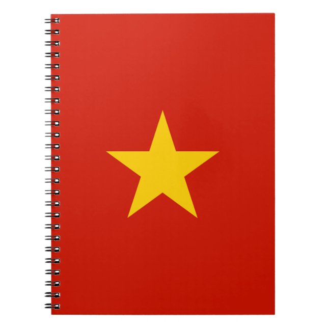 Vietnamflagge Notizblock (Vorderseite)