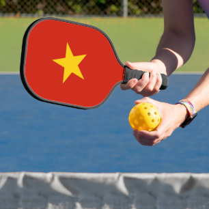 Vietnamflagge Pickleball Schläger