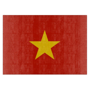 Vietnamflagge Schneidebrett