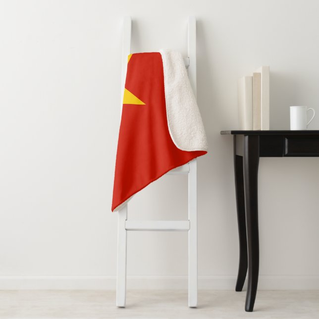 Vietnamflagge Sherpadecke (Beispiel)