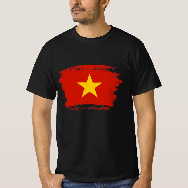 Vietnamflagge T-Shirt (Vorderseite)