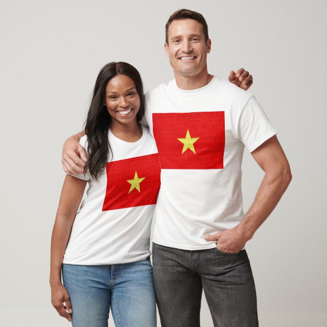 Vietnamflagge T-Shirt (Unisex)