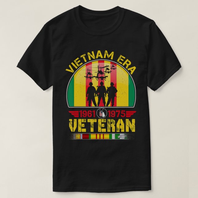 Vietnamkrieg Era Remüde Soldier T - Shirt (Design vorne)