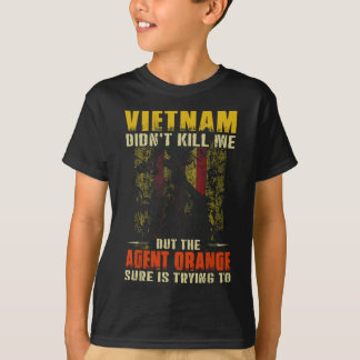 Vietnamkrieg Orange Agent Militärexplikme ermüdet T-Shirt