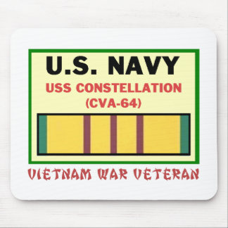VIETNAMKRIEG-TIERARZT DER KONSTELLATIONS-CVA-64 MOUSEPAD