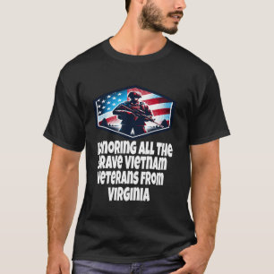 Vietnamkrieg Veteran Die tapferen Vietnamveteranen T-Shirt