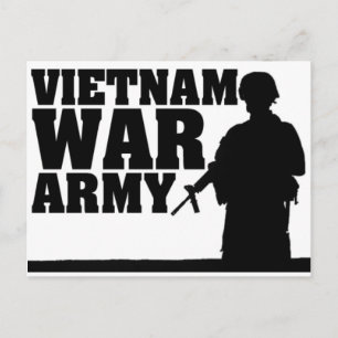 Vietnamkrieg Veteran Postkarte
