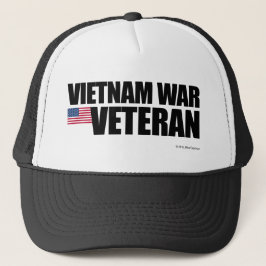 Vietnamkrieg-Veteran Truckerkappe