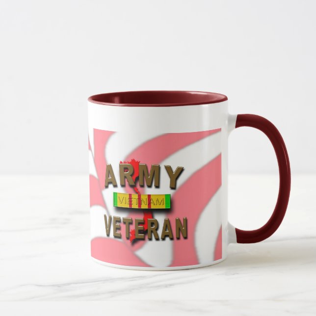 Vietnamkrieg-Veteranen-Service-Band, ARMEE Tasse (Rechts)