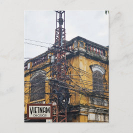 Vietnamstraße Spagheti individuell anpassbares Dat Postkarte