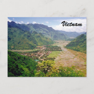 Vietnamtal Postkarte