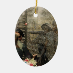 Vietnamveteranen-Tribut Keramik Ornament