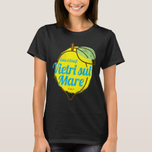 Vietri sul Mare Costa dAmalfi Lemon Italien Amalfi T-Shirt