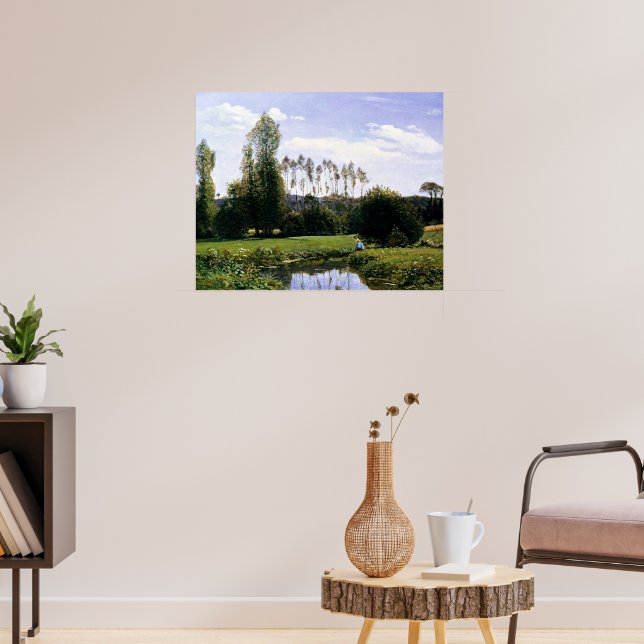 View at Rouelles le Havre,  Poster (Wohnzimmer 3)