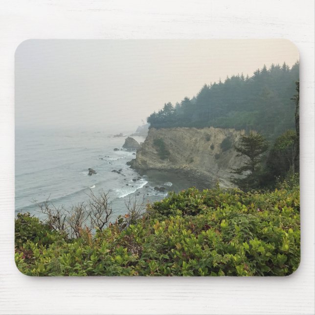 View at Simpson Reef Overlook Oregon Coast Mousepad (Vorne)