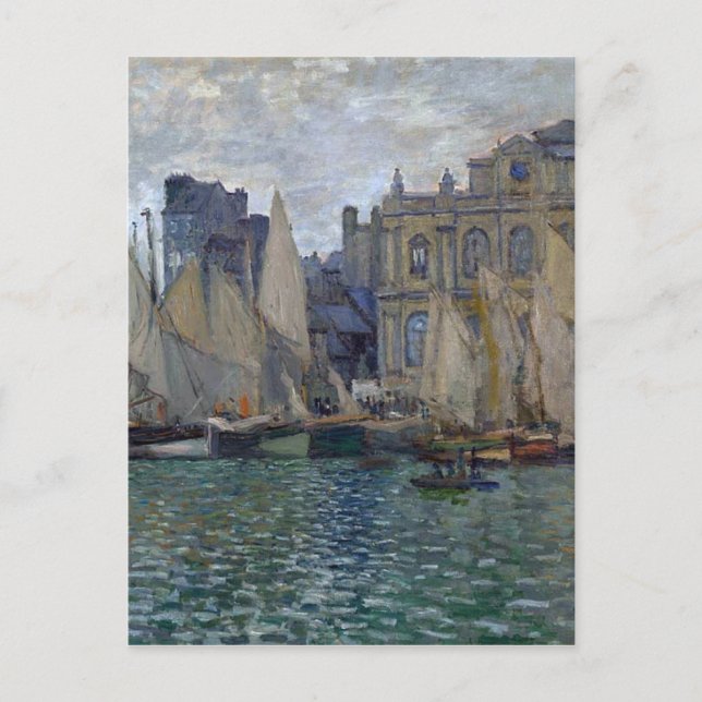 View of Le Havre by Claude Monet Postkarte (Vorderseite)