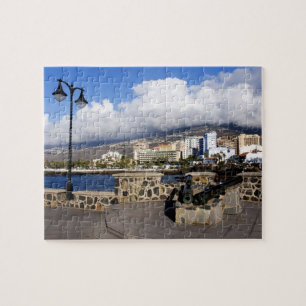 View of Puerto de la Cruz from Plaza de Europa Puzzle