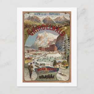 View of the Bear Postkarte