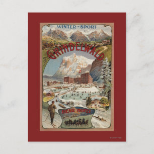 View of the Bear Postkarte