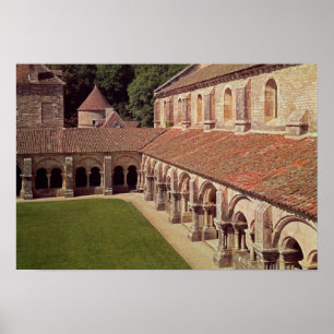 View of the cloister 2 poster