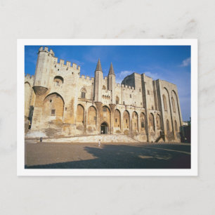 View of the entrance facade of the Palace (Foto) Postkarte