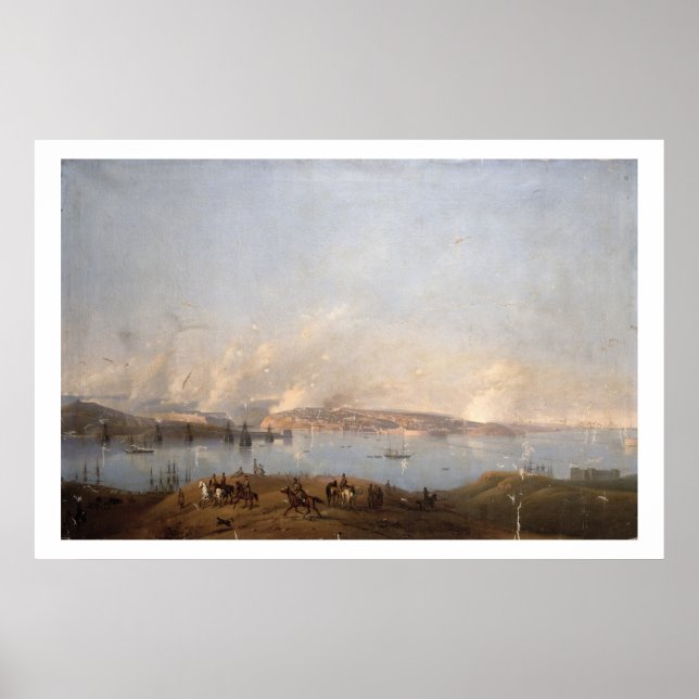 View of the Harbour of Sebastopol during the Crime Poster (Vorne)