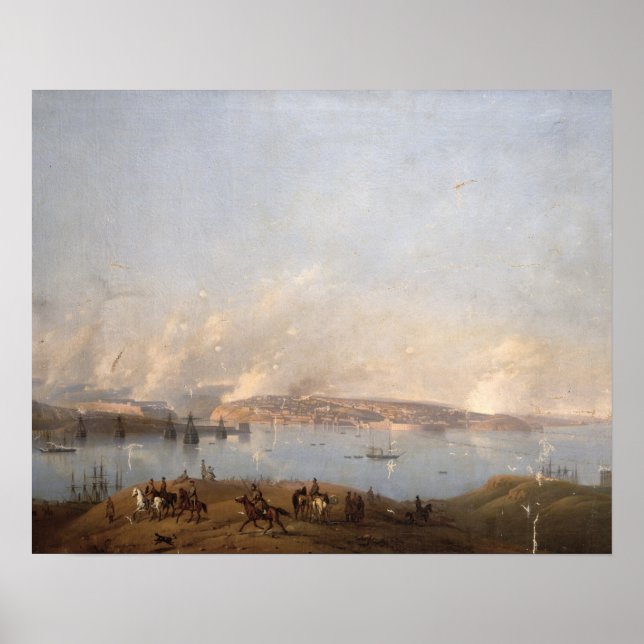 View of the Harbour of Sebastopol during the Crime Poster (Vorne)