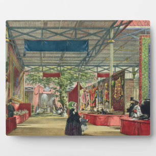 View of the India section of the Great Exhibition Fotoplatte