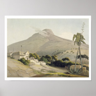 View of the Lion's Head, plate 28 from 'African Sc Poster
