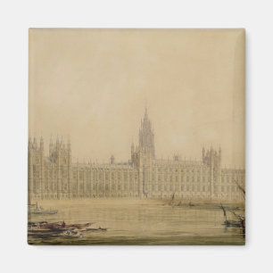 View of the new Houses of Parliament, Magnet