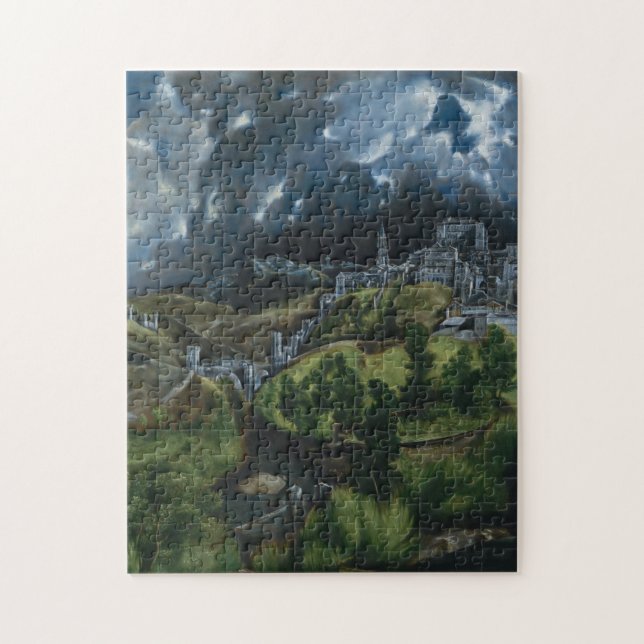 View of Toledo by El Greco Puzzle (Vertikal)