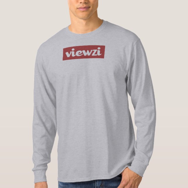viewzi Shirt - lange Hülse (Vorderseite)