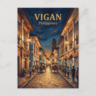 Vigan Heritage City Philippinen Postkarte