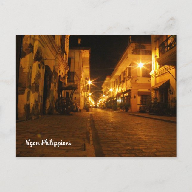 Vigan Postcard Postkarte (Vorderseite)