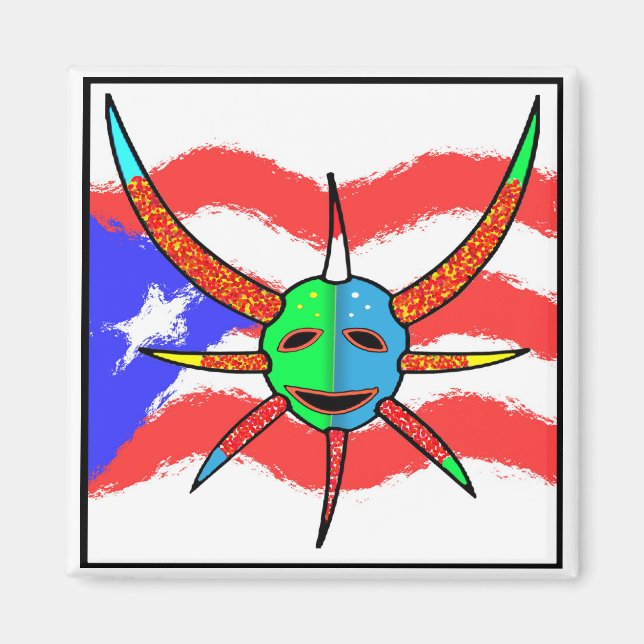 Vigante-Maske Magnet (Vorne)