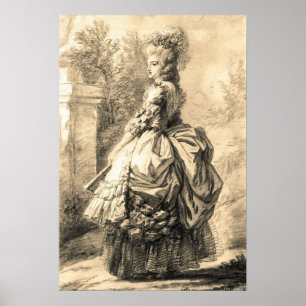 Vigée Le Brun - Marie Antoinette Poster